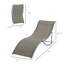 Ensemble de 2 chaises longues inclinables en forme de S pour l'extérieur Red Barrel Studio®