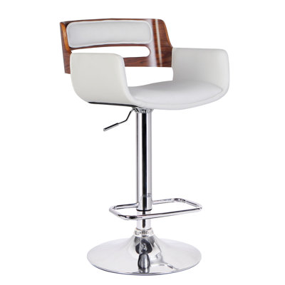 Tabouret de bar pivotant à hauteur réglable Cormac