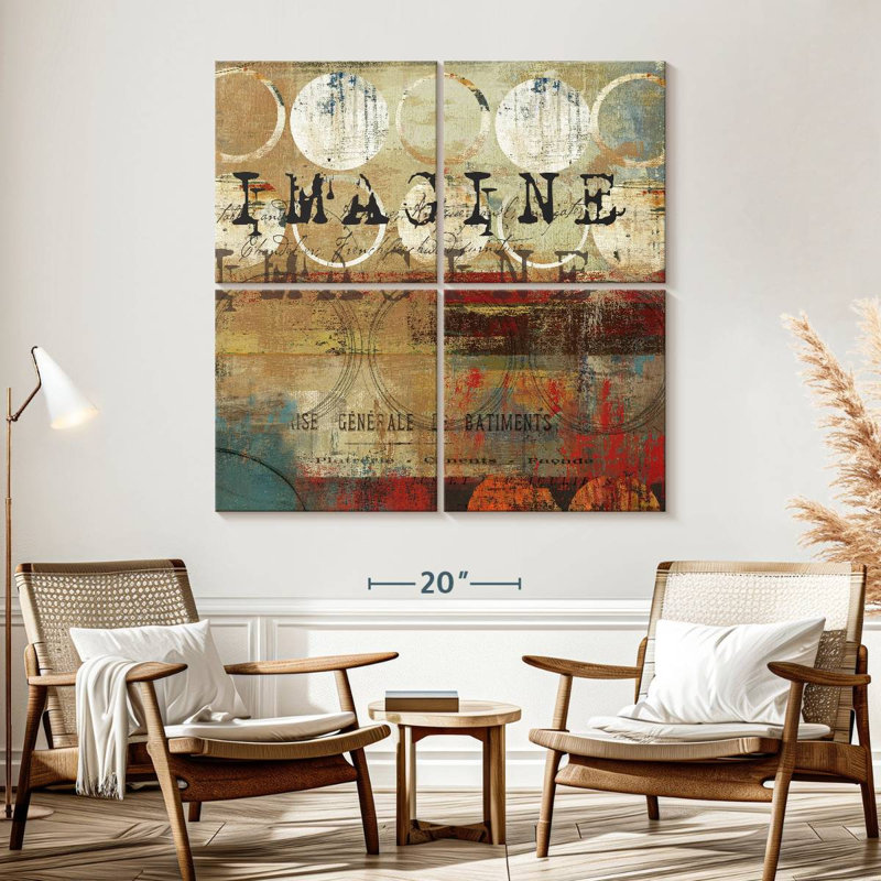 Imaginez le rétro, H 57 po x l 57 po