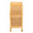 Berberich Ovalet Modern Bohemian Rattan 2-Door Sideboard