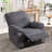 Primiana 38.2" Wide Modern and Overstuffed Soft Chenille Swivel And Rocker Manual Standard Recliner-103216032