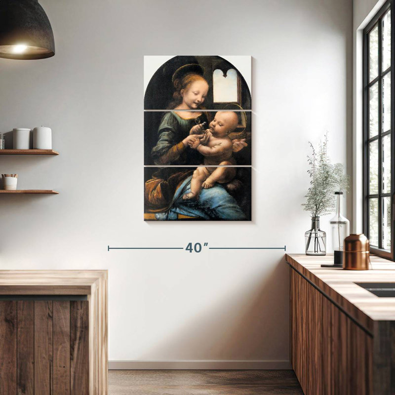 Adella Benois Madonna 1478, H 38 po x l 24 po