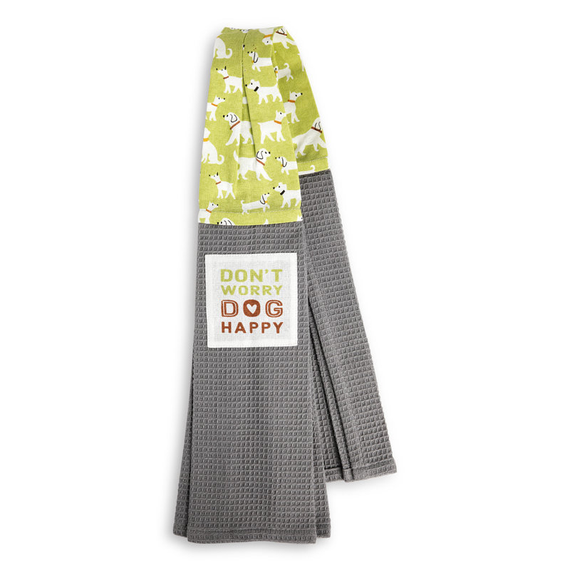 DEMDACO Waffle Tea Towel - Thumbnail 2