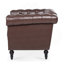 Canapé à accoudoirs carrés 38,98 po Daintin-1512793958