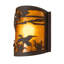 1 - Light Flush Mounted Sconce