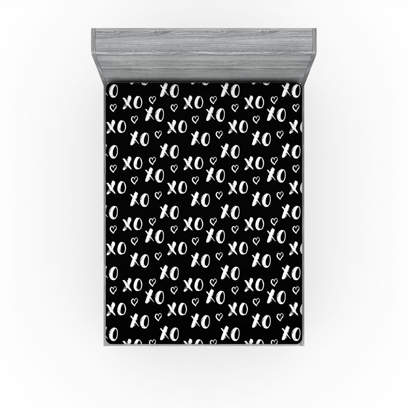 Ensemble de 2 draps-housse abstraits Ambesonne