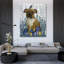 Art sur toile tendu Union Rustic Fab Funky Gallery: Boxer and Owls-517858254