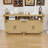 Contemporary Sideboard Buffet with Adjustable Shelves, USB Ports, Power Outlets and Open Storage-1739932647