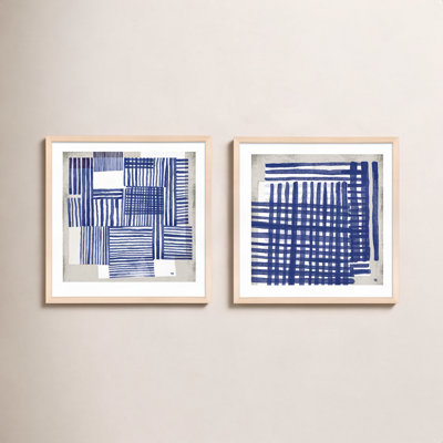 Weaving 2-Piece Painting Set by Marco Marella