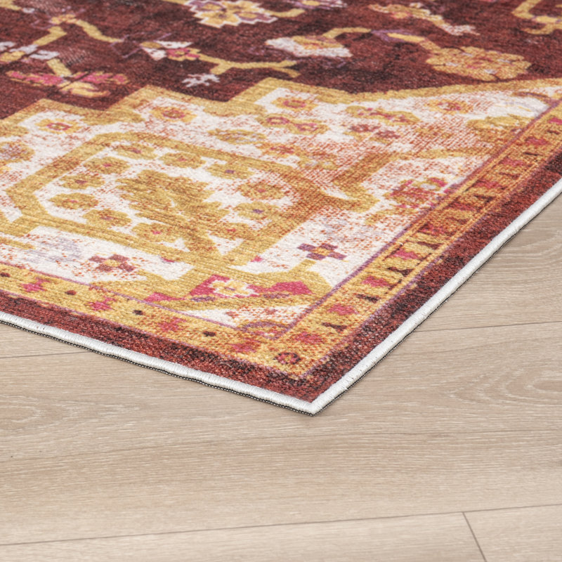 Tapis rectangulaire rectangulaire avec envers antidérapant, Rectangle 3 pi x 5 pi