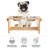 PETMAKER Elevated Dog Bowls with Bamboo Stand-126451512