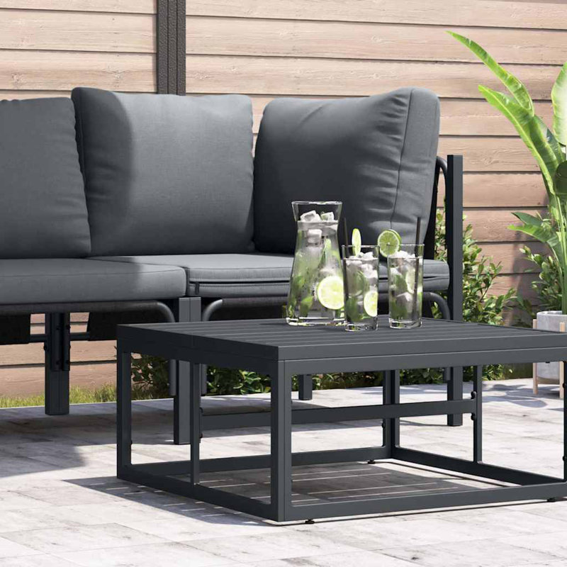 vidaXL Outdoor Furniture Anthracite Steel