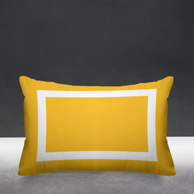 Luella Geometric Outdoor Reversible Throw Pillow