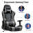 Lucklife Adjustable Headrest and Reclining PC & Racing Game Chair