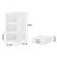 Audres 3 Pair Stackable Shoe Rack