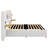 Upholstered Platform Bed With Two Outlets-203853040-203853043