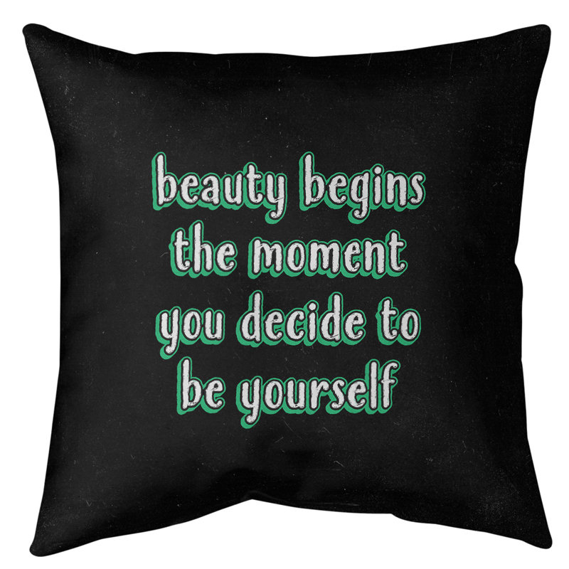 Coussin de sol True Beauty, H 28 po x l 28 po, Vert