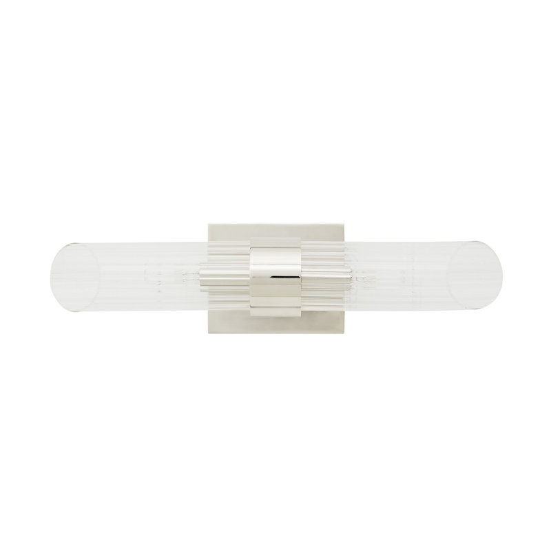 Elyse 2 - Light Armed Sconce, Polished Nickel