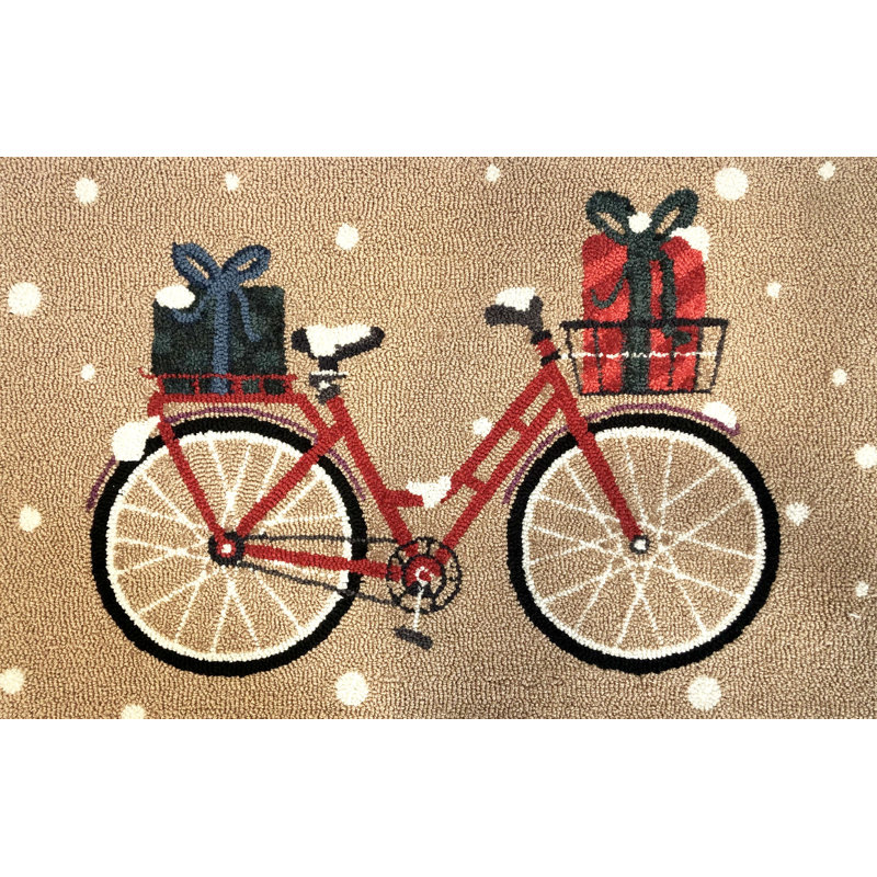 Présente sur un vélo taille 24 x 36