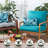 Lester Outdoor Premium Deep Seat Chair Cushion-1780647626