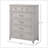 Gray 5 Drawer Chest-1985859549
