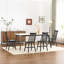 Ensemble de 2 chaises d'appoint et chaises de salle à manger en bois massif Windsor-1009874049