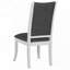 Chaise de salle à manger rembourrée