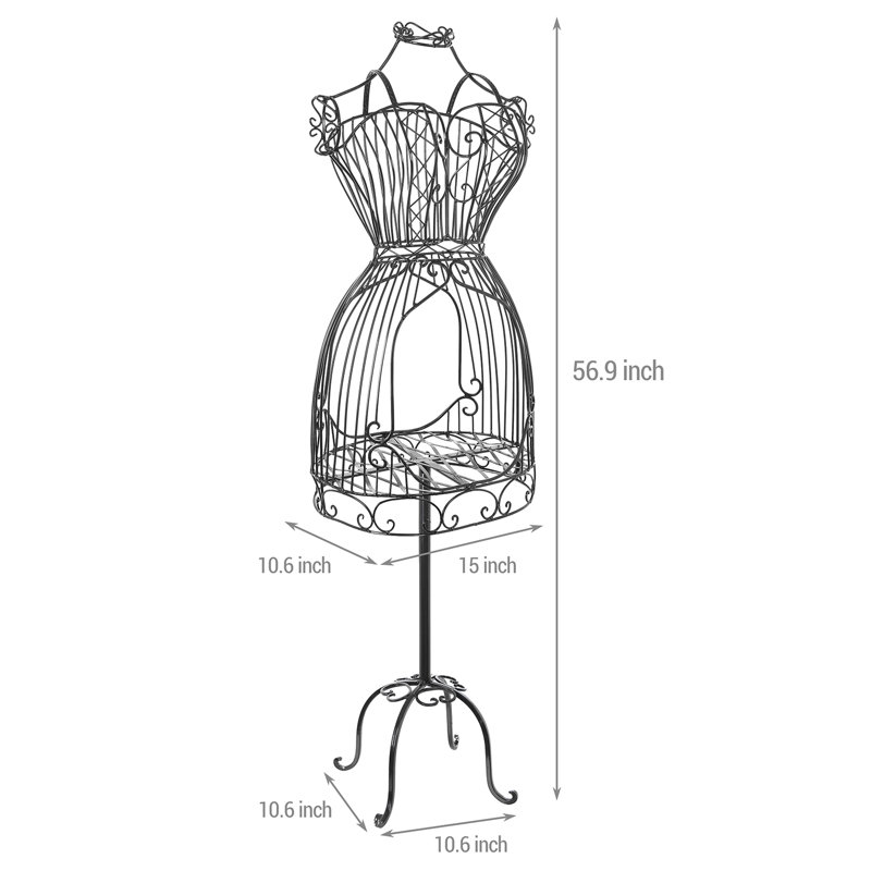 Adjustable Garment Rack Dress Form
