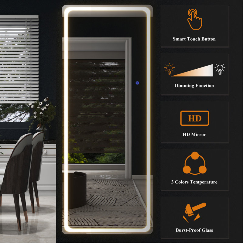 Sophisticated Standing Mirror With Captivating Design And Premium Quality