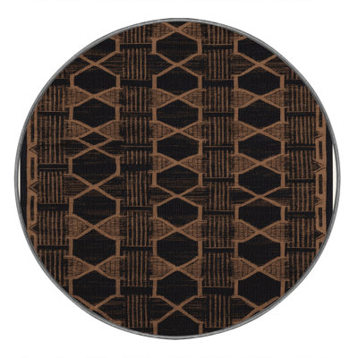 Machine Washable Trellis Gray Area Rug