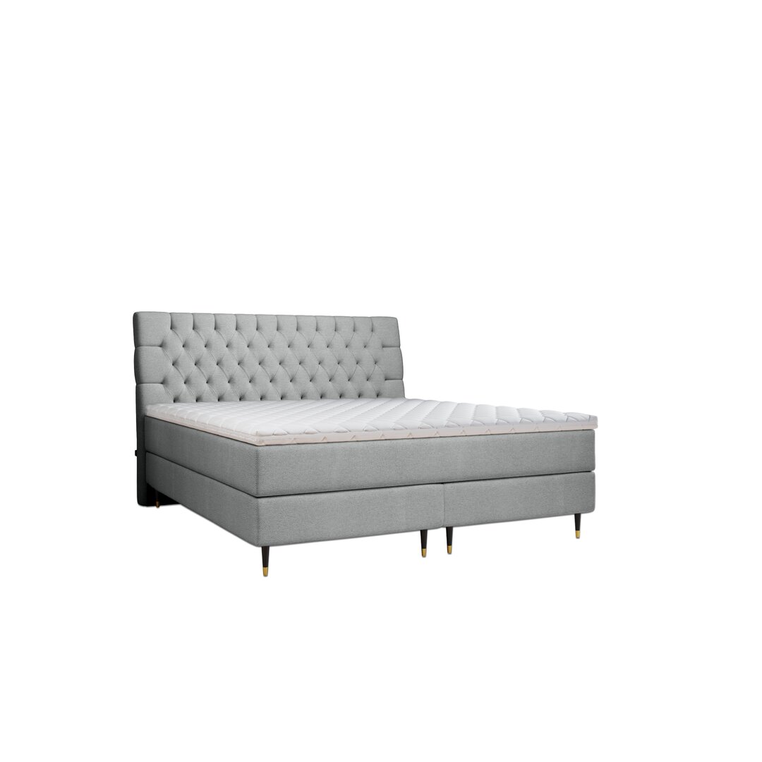 Boxspringbett Bhakta mit Topper