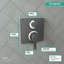 Ecostat Thermostatic Shower Faucet Trim-63222401