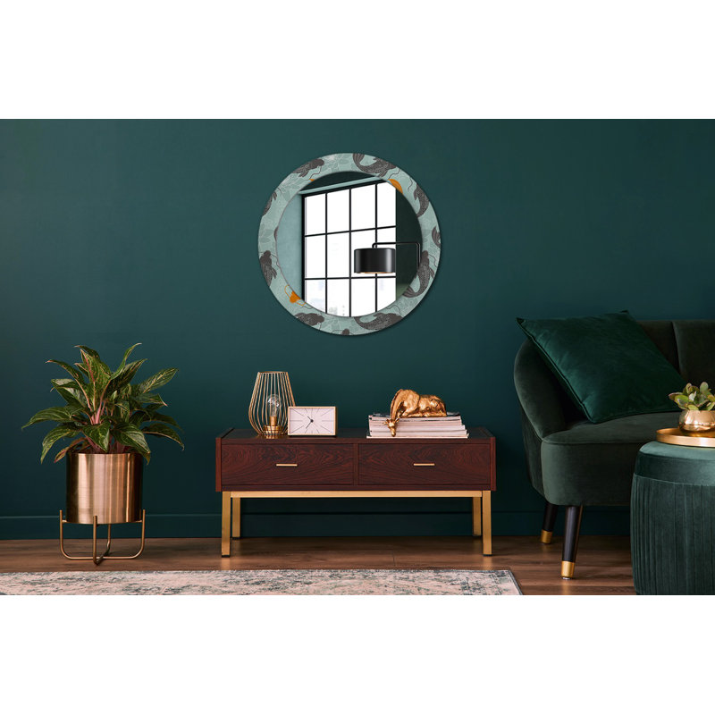 Huldar Glass Flat Wall Mirror