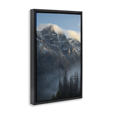  Mount Tupper Mist Floater Canvas by Alan Majchrowicz