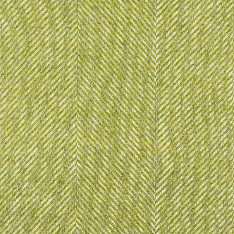 Jeté tissé en laine d'agneau Shetland, Lime