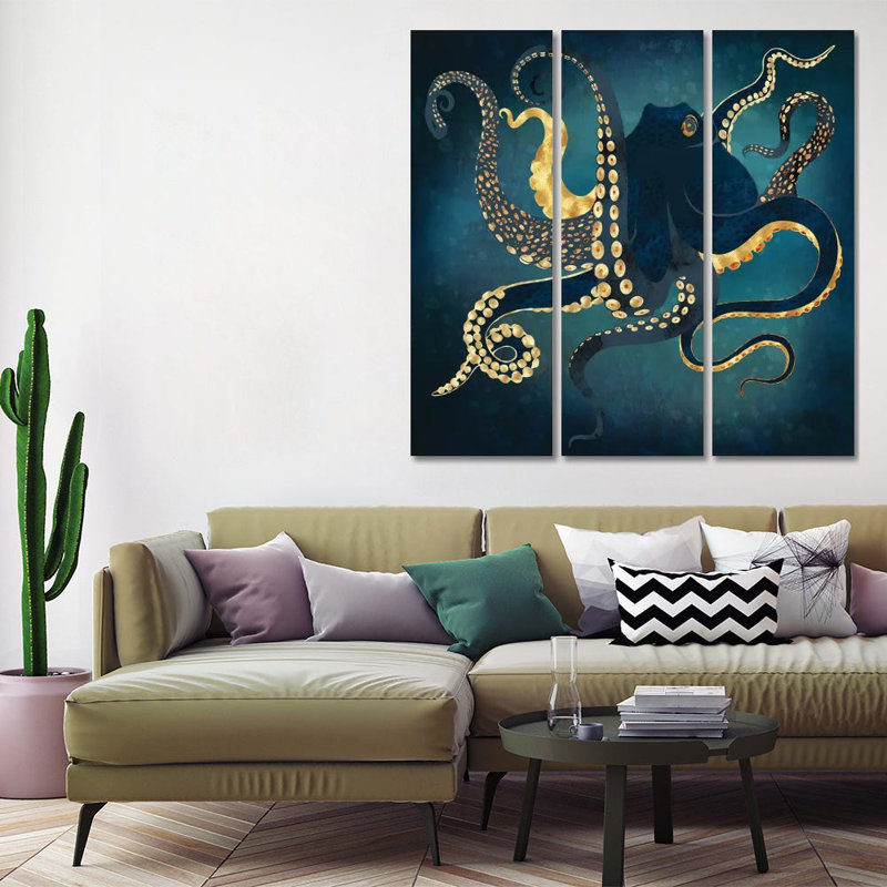 Metallic Octopus Iv