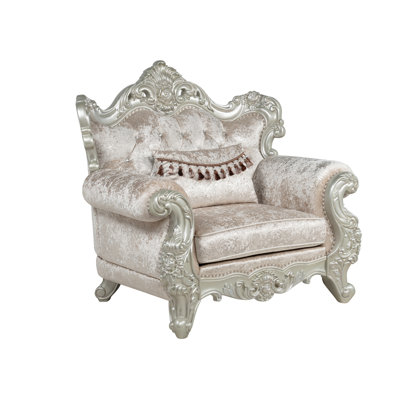  Fauteuil victorien rembourré Assago 