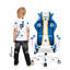 DIABLO CHAIRS Blue/White Executive Chair with Wheels