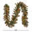 9ft. Wintry Pine Garland with Clear Lights