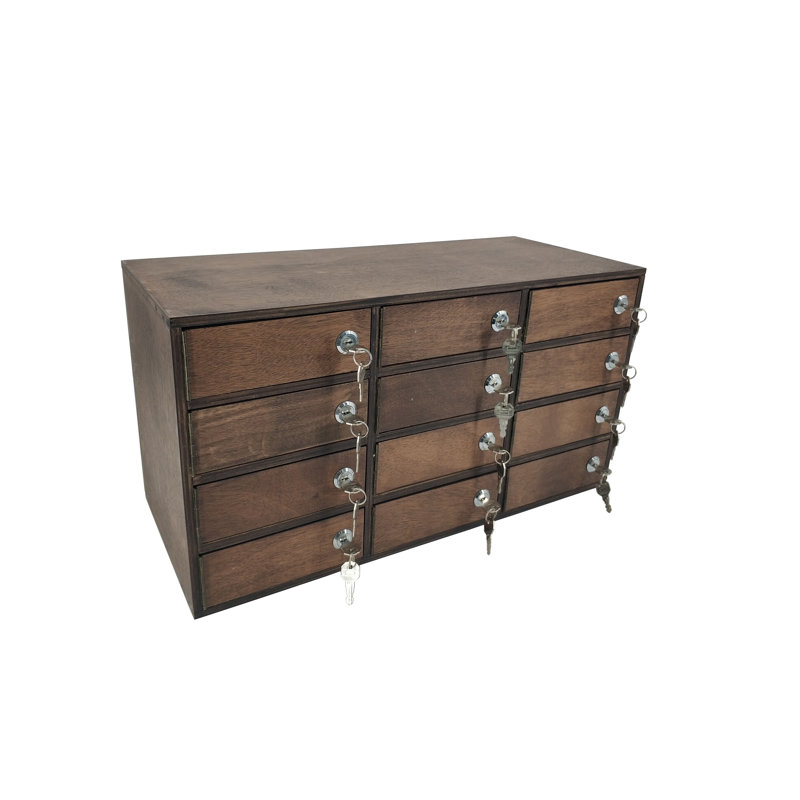 4 Tier 3 Wide Cell Phone Locker