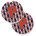 Orange/Marine Blue