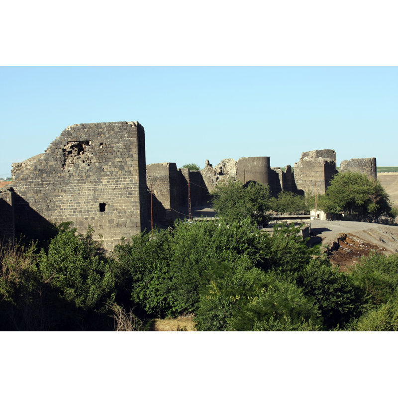 Diyarbakä±R Castle-Turkey by Sadikgulec - Wrapped Canvas Print, 81cm H x 122cm W