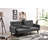 72" Sleeper Sofa Bed - Convertible Folding Backrest To Full Bed With Cup Holder & Drop-Down Table - Space Saving Linen Sofa For Small Spaces - Easy Assembly, Dark Grey-1565958045