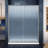 Infinity-Z 60" W x 74.75" H Framed Sliding Shower Kit-2040981354-2033747191