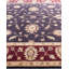 Tapis unique noué à la main Oushak - mauve, 8 pi 1 po x 10 pi 1 po