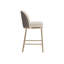 Hamlett Upholstered Stool with Metal Frame-1163575262