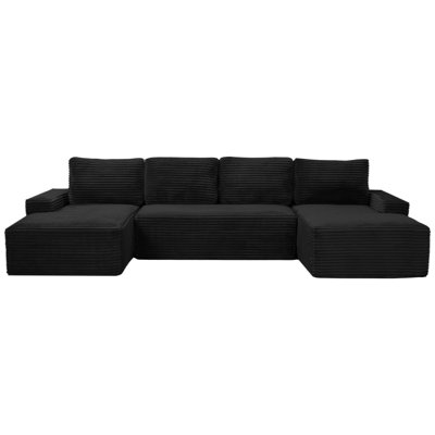 Pasqualine Upholstered 65.89 " Fabric Sectional