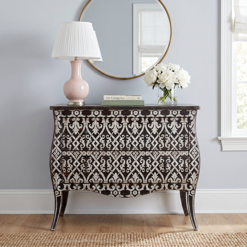 Americana Two-Drawer Bombay Accent Chest