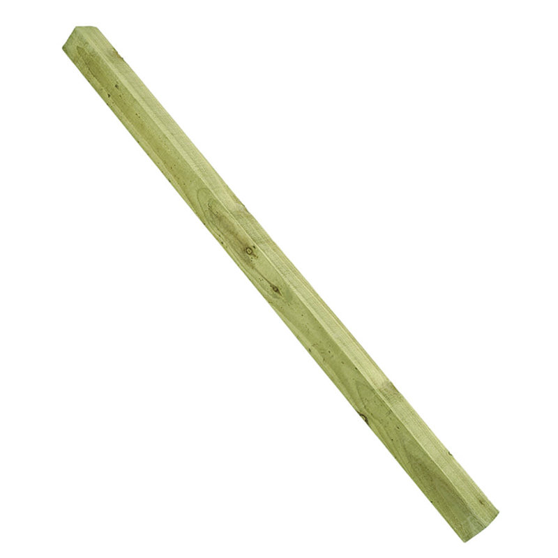 Forest Garden Natural Wood Line Post for Posts
