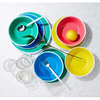 Loften 12 Piece Melamine Dinnerware Set - Service for 4